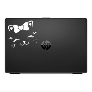 Cat Face Vinyl Decal Decorative for car, laptop, tumblers from 20oz, etc.